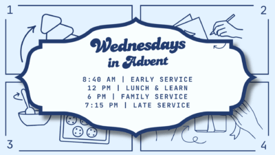Wednesdays in Advent
