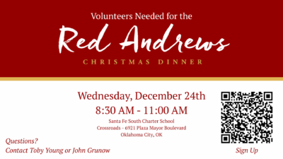 Volunteer Opportunity with Red Andrews