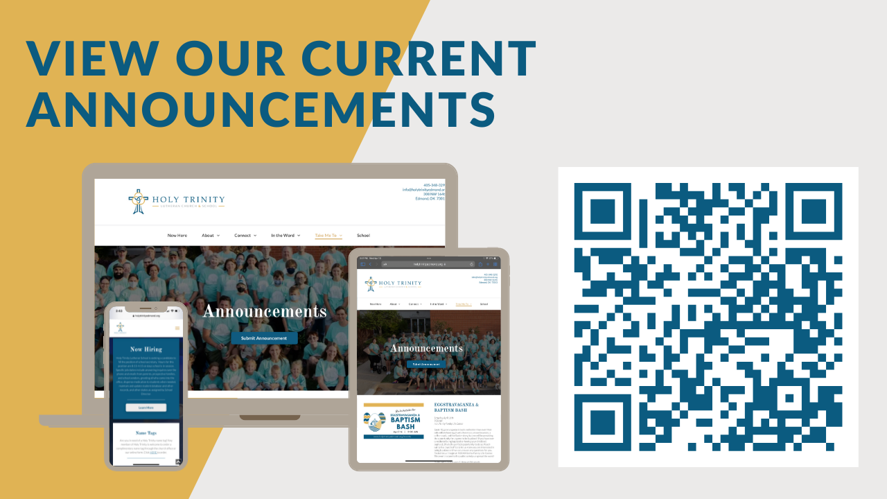 View Current Announcements