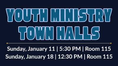 Youth Ministry Town Halls
