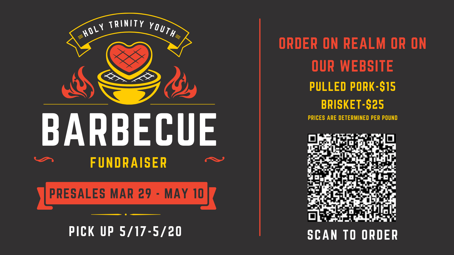 Support Our Youth with a BBQ Feast