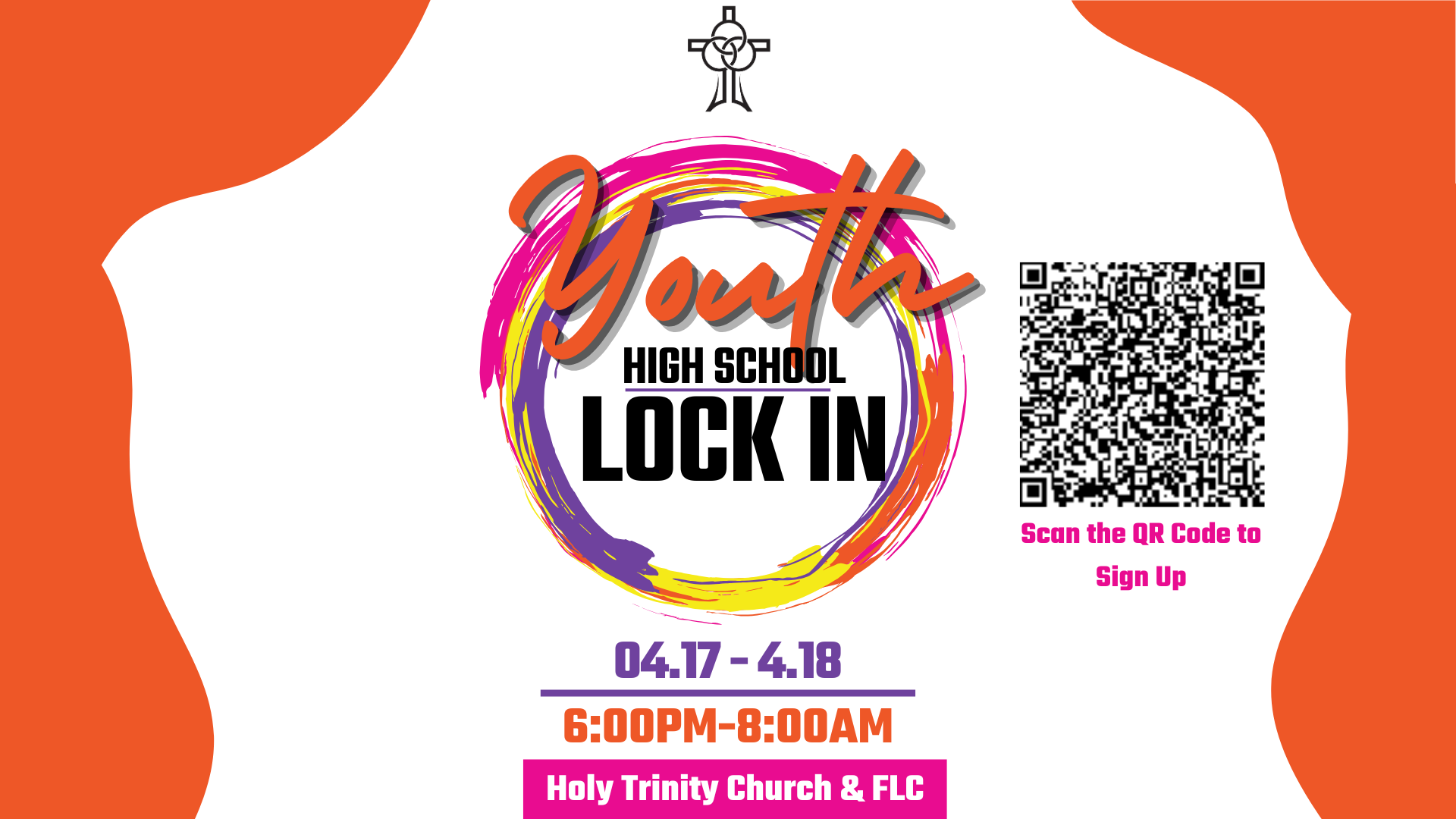 High School Youth Lock-In at Holy Trinity
