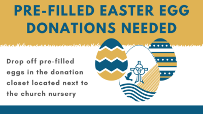 Pre-Filled Easter Eggs Needed