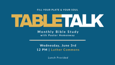 June Table Talk