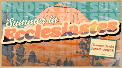 Summer in Ecclesiastes