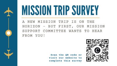 Help Shape Our Next Mission Trip