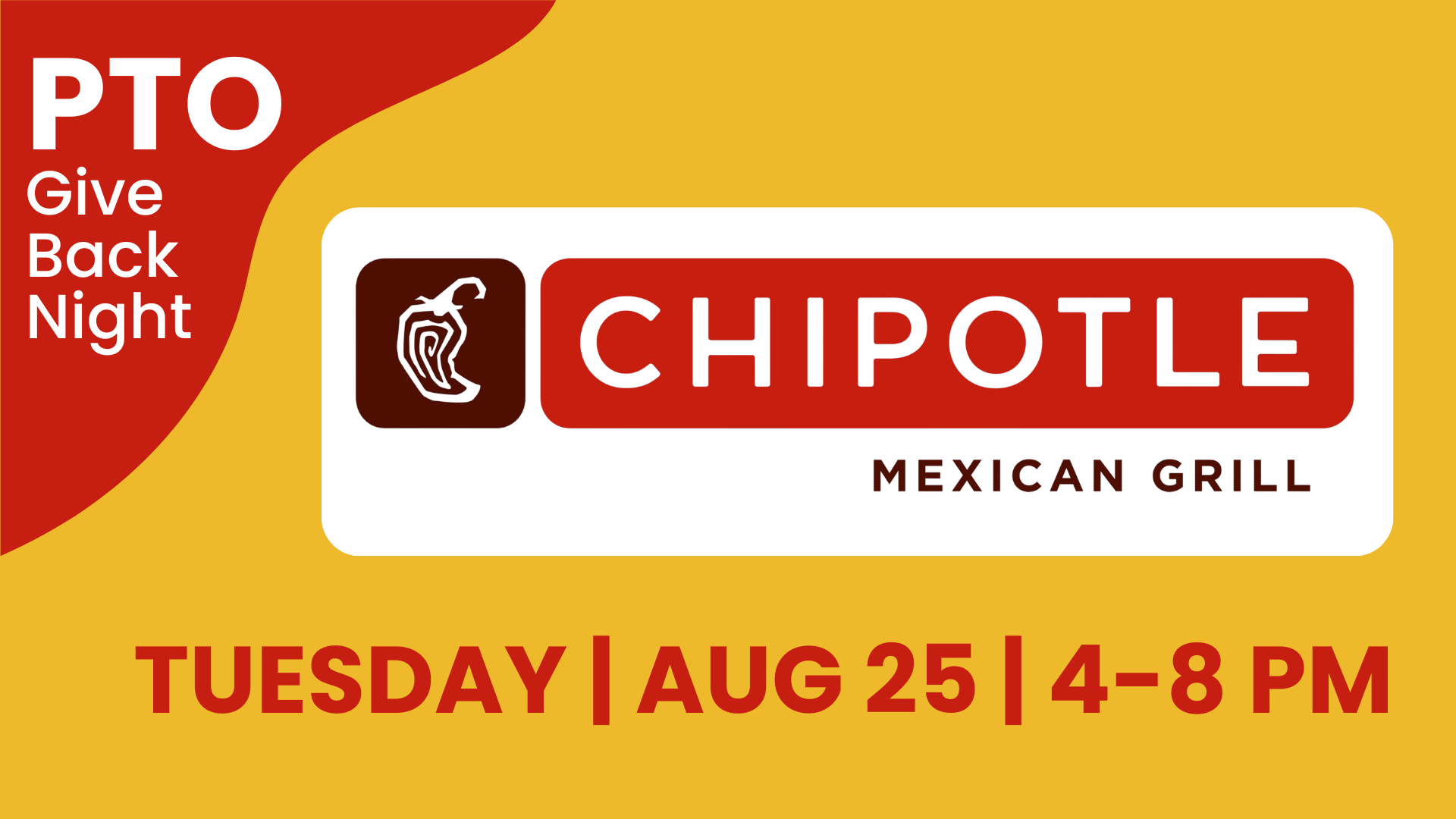 Chipotle Give Back Night