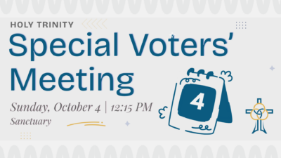 Special Voters’ Meeting